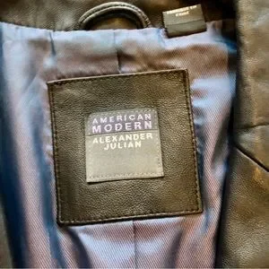 LAMBレザージャケット COLOURS by ALEXANDER JULIAN Alexander Julian